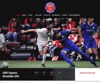 Michiganstarsfc.com(Michigan Stars FC) Screenshot