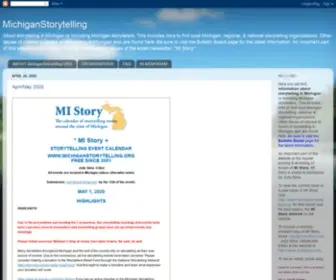 Michiganstorytelling.org(MichiganStorytelling) Screenshot