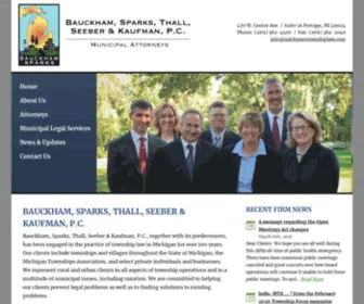 Michigantownshiplaw.com(Michigan Township Attorneys) Screenshot