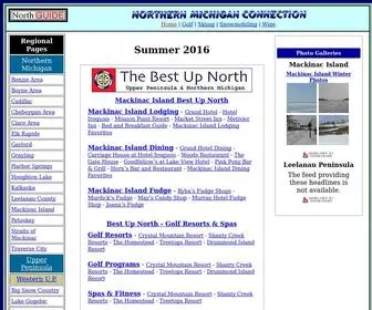 Michiweb.com(Northern Michigan Connection) Screenshot