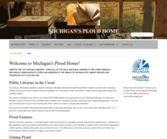 Michlibrary.org(Websites for 120+ Michigan libraries) Screenshot