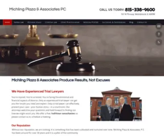 Michlingplaza.com(Trial Attorneys) Screenshot