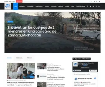 Michoacanenconcreto.com(Portada) Screenshot