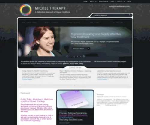 Mickeltherapy.com(Mickel Therapy) Screenshot