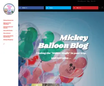 Mickeyballoon.com(Mickey Balloon Landing Page) Screenshot