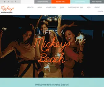 Mickeysbeach.co.uk(Mickeys Beach) Screenshot