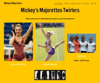 Mickeysmajorettes.photos(Mickeys Majorettes) Screenshot