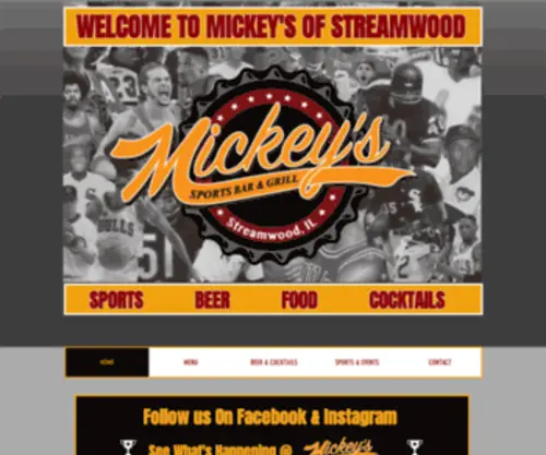 Mickeyssportsbarandgrill.com(Sports Bar) Screenshot