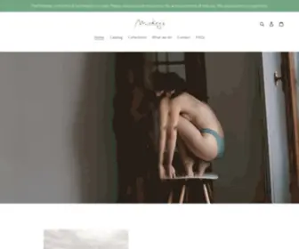 Mickeysundies.com(An approach to sartorial individuality and ethical fashion practices) Screenshot