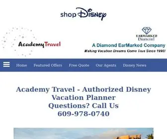 Mickeyvacations.com(Authorized Disney Vacation Planner) Screenshot