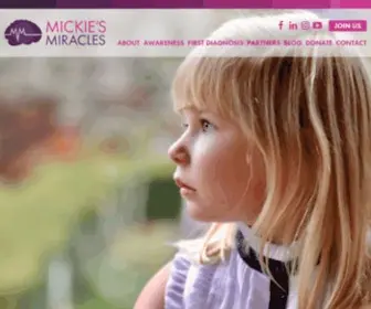 Mickiesmiracles.org(Epilepsy Awareness) Screenshot