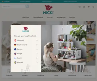 Mickiofsweden.com(Köp leksaker online) Screenshot