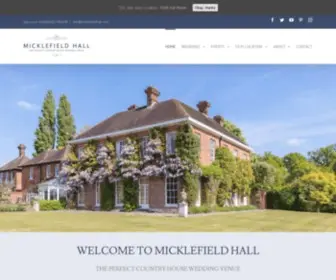 Micklefieldhall.com(Micklefield Hall) Screenshot