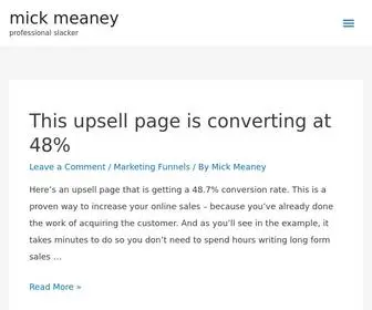 Mickmeaney.com(Free Course) Screenshot