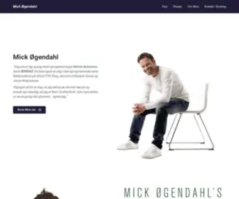 Mickogendahl.dk(Mick Øgendahl) Screenshot