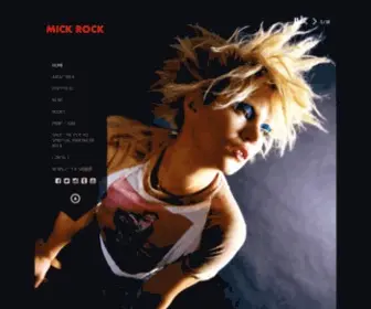 Mickrock.com(Mick Rock) Screenshot