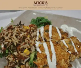 Micksallamericanpub.com(Mick's All American Pub) Screenshot