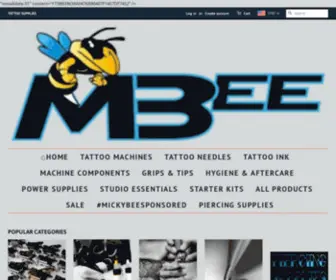 Mickybee.co.uk(MickyBee tattoo supplies) Screenshot