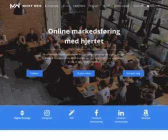 Mickyweis.com(Online markedsføring siden 2009) Screenshot