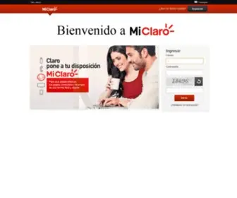 Miclaro.com.ni(Miclaro) Screenshot