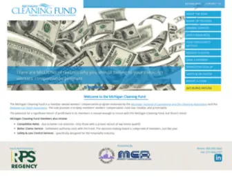 Micleaningfund.org(Michigan Cleaning Fund) Screenshot