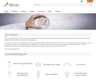 Miclev.se(Miclev ab) Screenshot