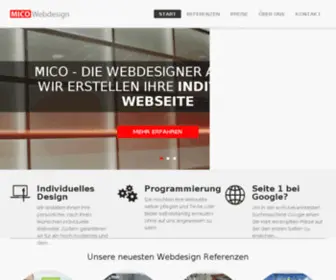 Mico-Webdesign.de(Webdesign Agentur Berlin) Screenshot