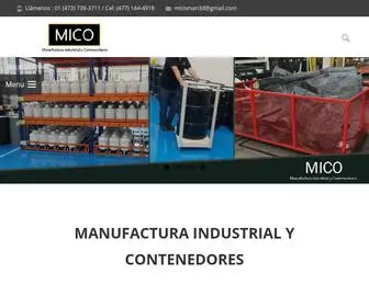 Mico.mx(Fabricación de Racks en Silao Guanajuato) Screenshot