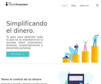 Micoachfinanciero.net(Mi Coach Financiero) Screenshot