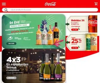 Micoca-Cola.cl(Tienda oficial de Coca) Screenshot