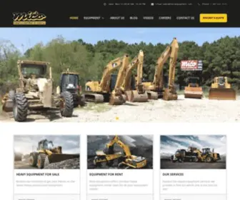 Micoequipment.com(Heavy Equipment for Sale) Screenshot