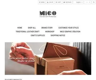 Micohandicraft.com(MICO Handicraft Workshop) Screenshot