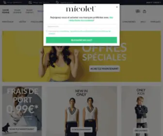 Micolet.be(Achetez) Screenshot