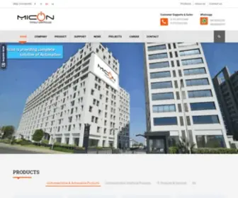 Miconindia.com(Micon Automation PVT) Screenshot