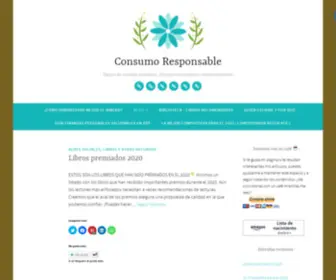 Miconsumoresponsable.com(Consumo Responsable) Screenshot