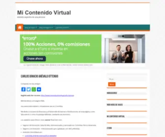 Micontenidovirtual.info(Distintos aspectos de una persona) Screenshot