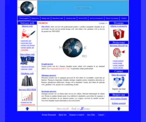Micostyle.ro(Web Design & Development) Screenshot