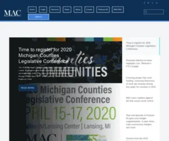 Micounties.org(The Michigan Association of Counties) Screenshot