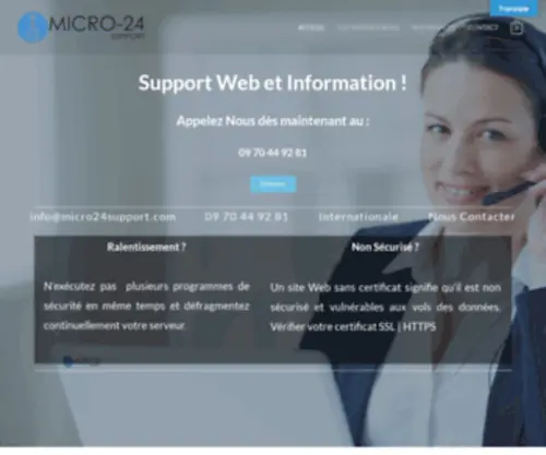 Micro-24Support.com(Micro) Screenshot