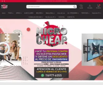 Micro-Cheap.com.ar(Tienda Online de Micro Cheap) Screenshot