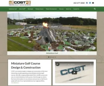 Micro-Golf.com(Mini Golf Course Design & Construction) Screenshot