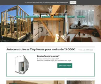 Micro-Maisons.com(Tiny House) Screenshot