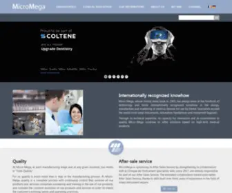 Micro-Mega.com(Endodontie) Screenshot