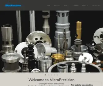 Micro-Precision.com(MicroPrecision LLC) Screenshot