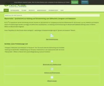 Micro-Rain-SYstems.com(Beregnungsanlagen für Terrarien) Screenshot