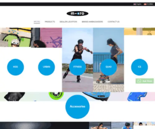 Micro-Skate.com(Micro Skate) Screenshot