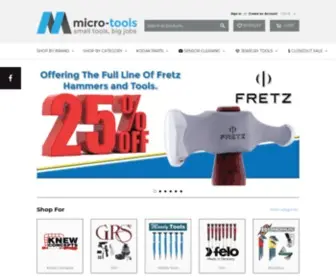 Micro-Tools.com(Micro-Tools, Small Tools for Big Jobs) Screenshot