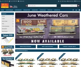 Micro-Trains.com Screenshot