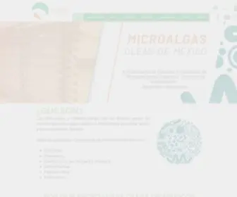 Microalgasoleas.com.mx(Spirulina) Screenshot