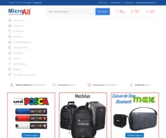 Microall.com.br(MicroAll) Screenshot